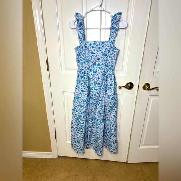 Draper James Women's Ruffle Sleeve Dress M - Picture 5 of 11